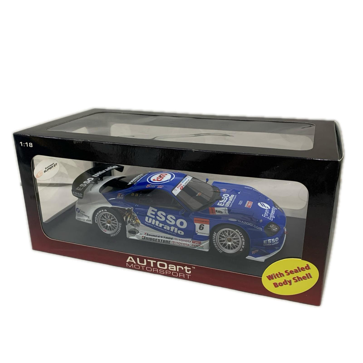 AUTOart 1/18 トヨタ スープラ 2005 SUPER GT #6 スケールカー
