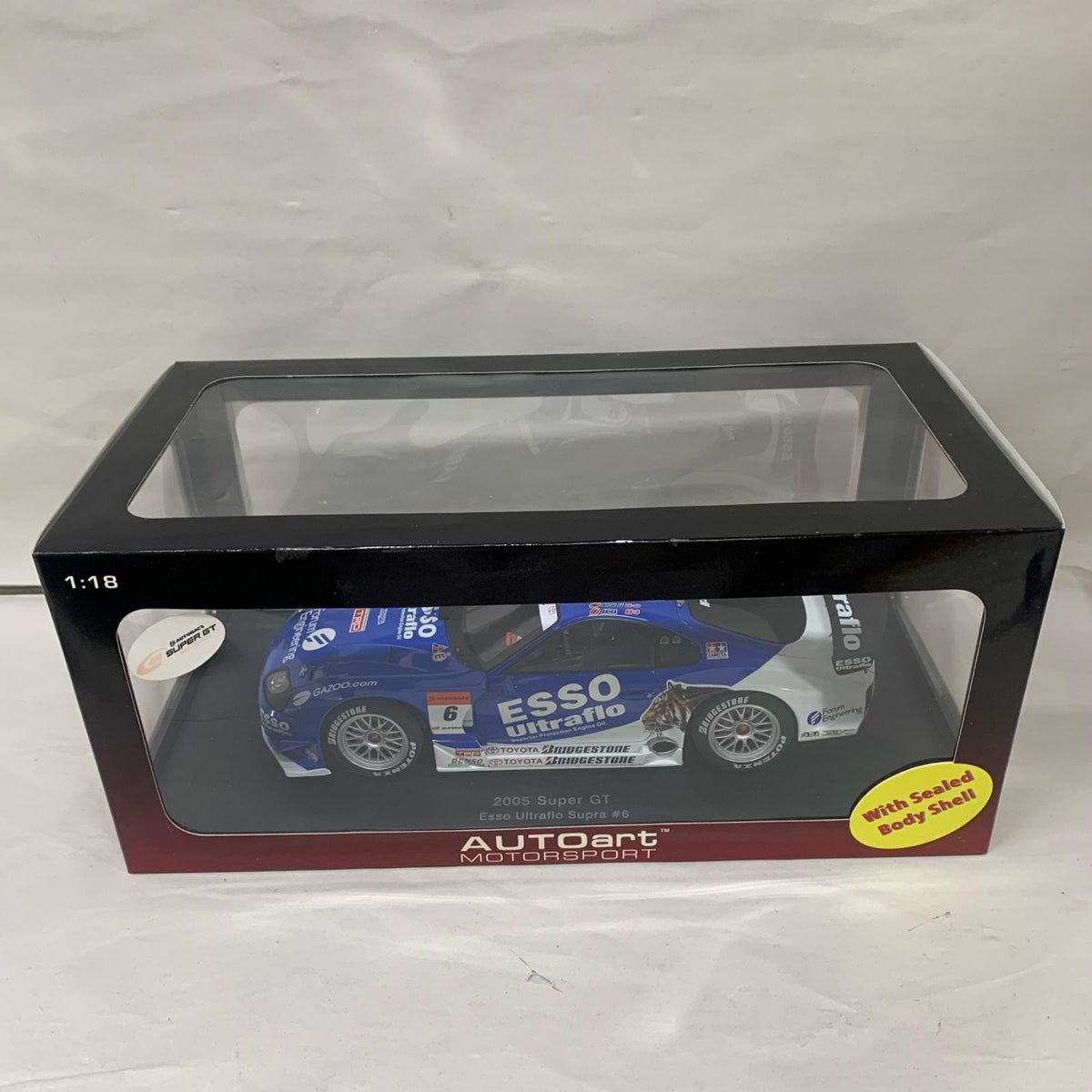 AUTOart 1/18 トヨタ スープラ 2005 SUPER GT #6 スケールカー