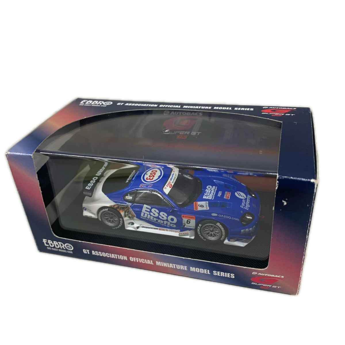 EBBRO 1/43 ESSO SUPRA SUPER GT 2005 #6 スケールカー
