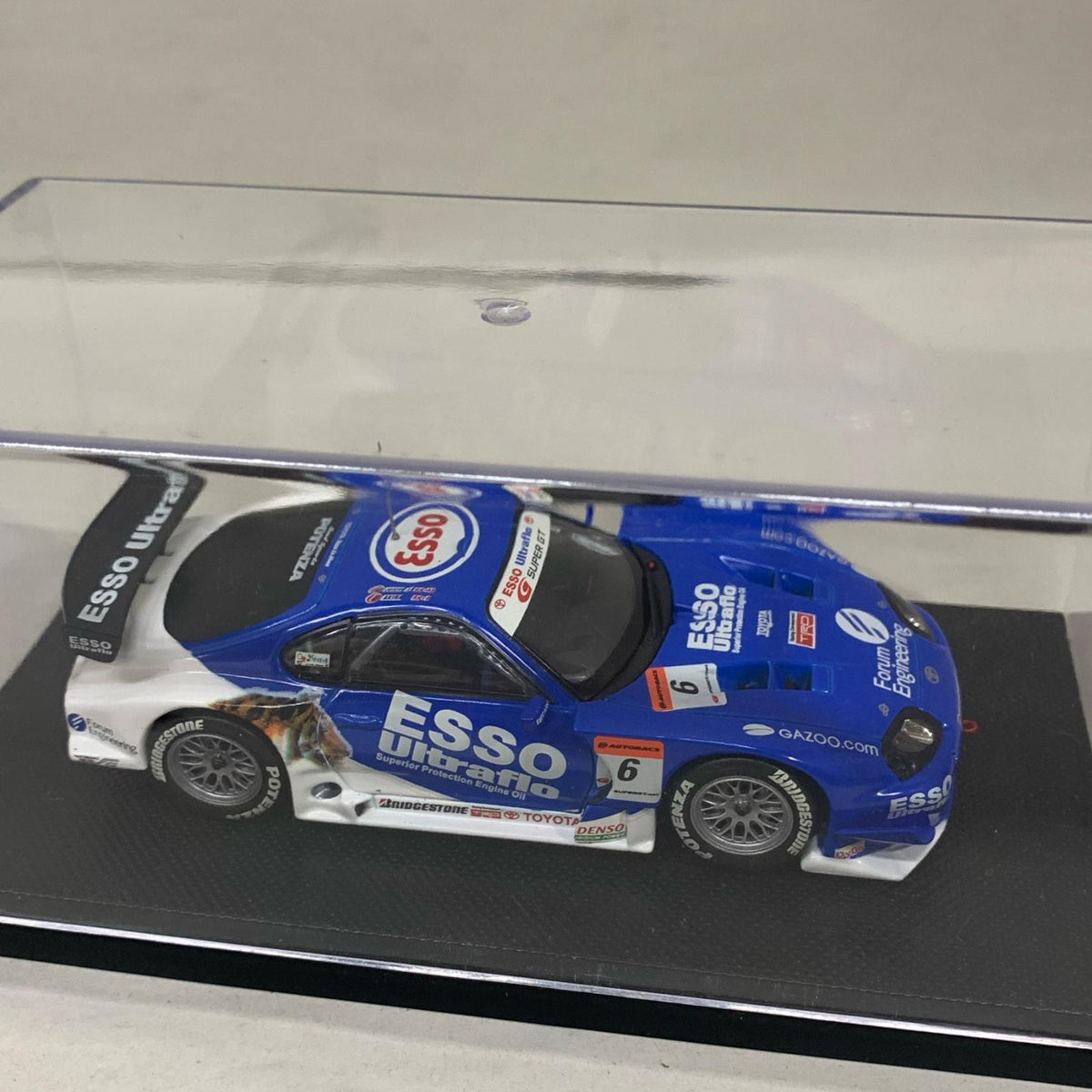 EBBRO 1/43 ESSO SUPRA SUPER GT 2005 #6 スケールカー