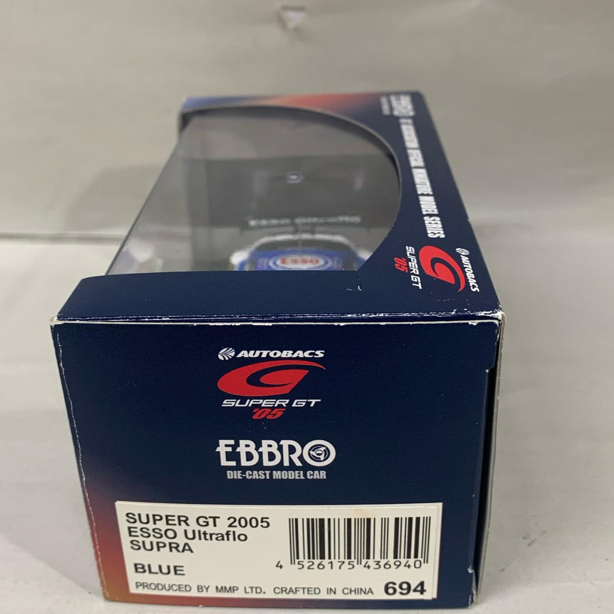 EBBRO 1/43 ESSO SUPRA SUPER GT 2005 #6 スケールカー