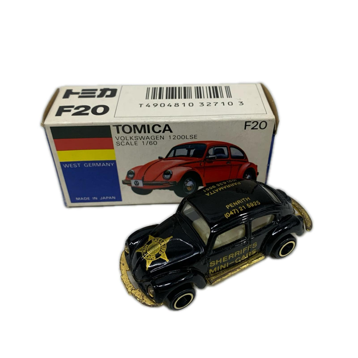 特注 日本製 シェリフ No.F20 フォルクスワーゲン 1200 LSE トミカ