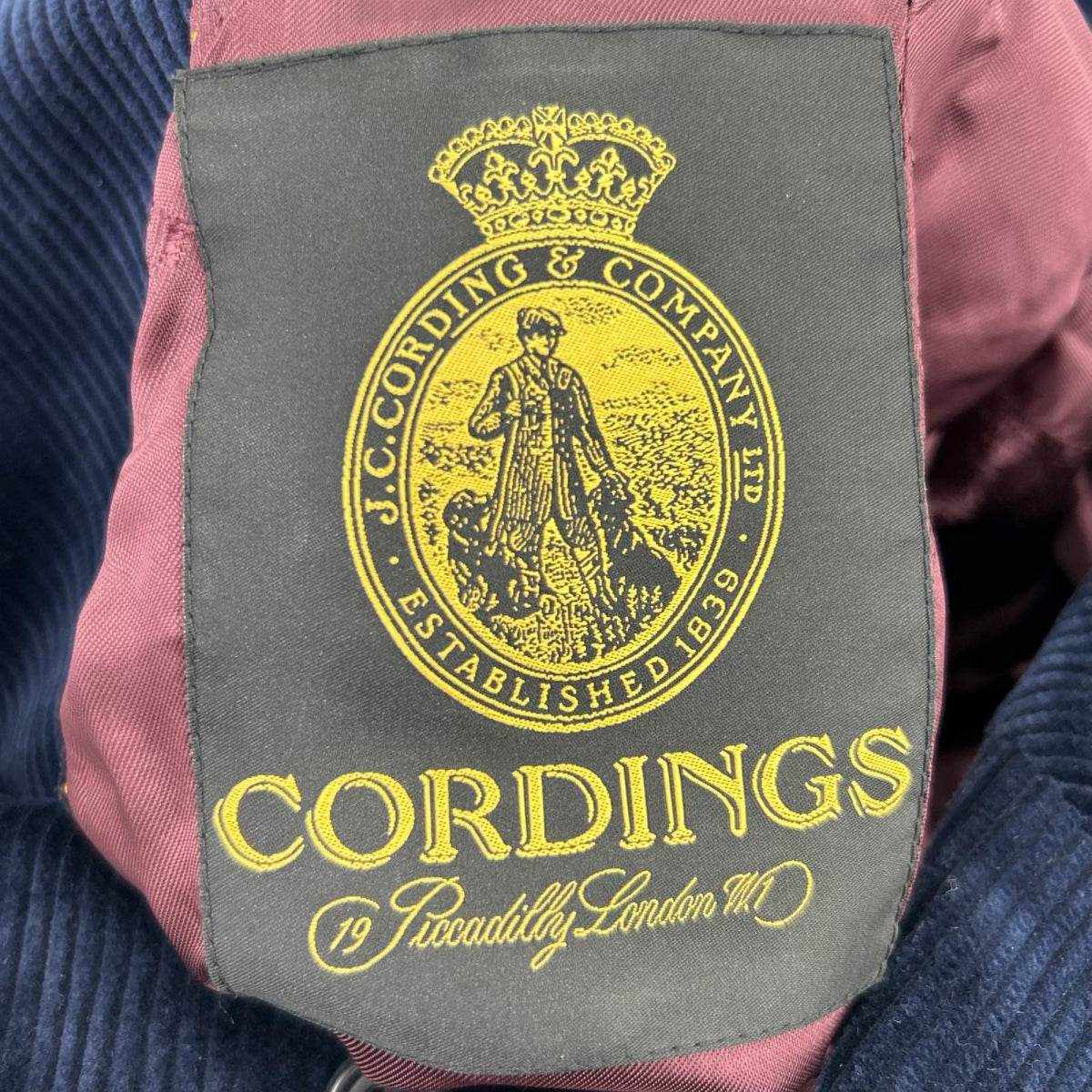 テーラードジャケット CORDINGS JK774 ｺｰﾃﾞｭﾛｲ 紺 (36R) ネイビー