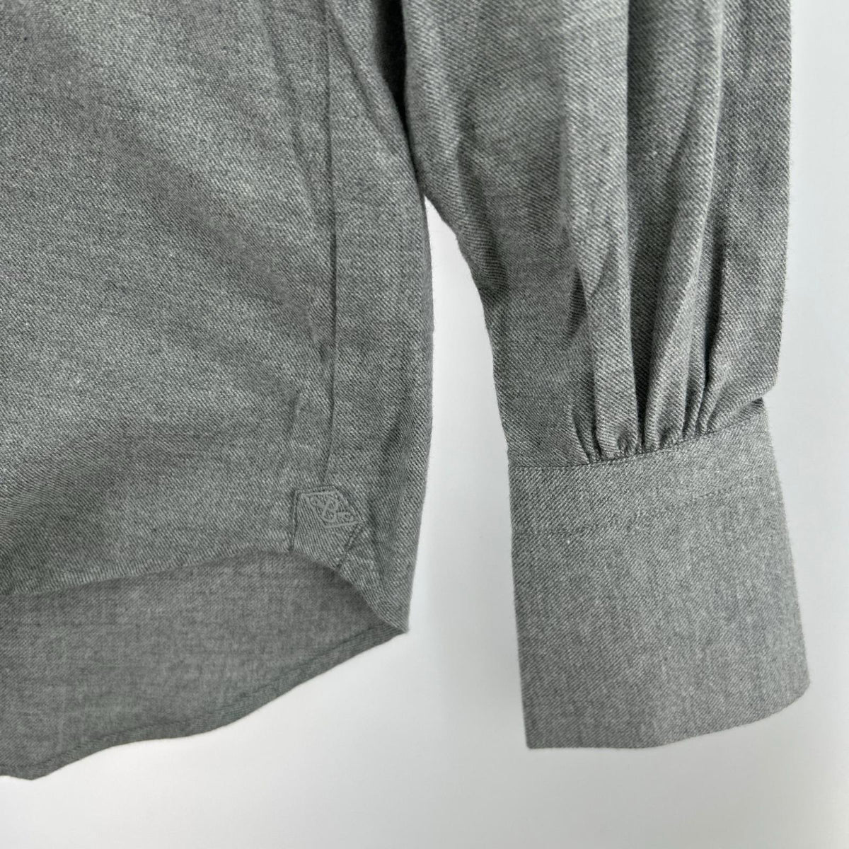長袖シャツ BOURRIENNE PARIS X 比翼 ｸﾞﾚｰ (38) 38 グレー