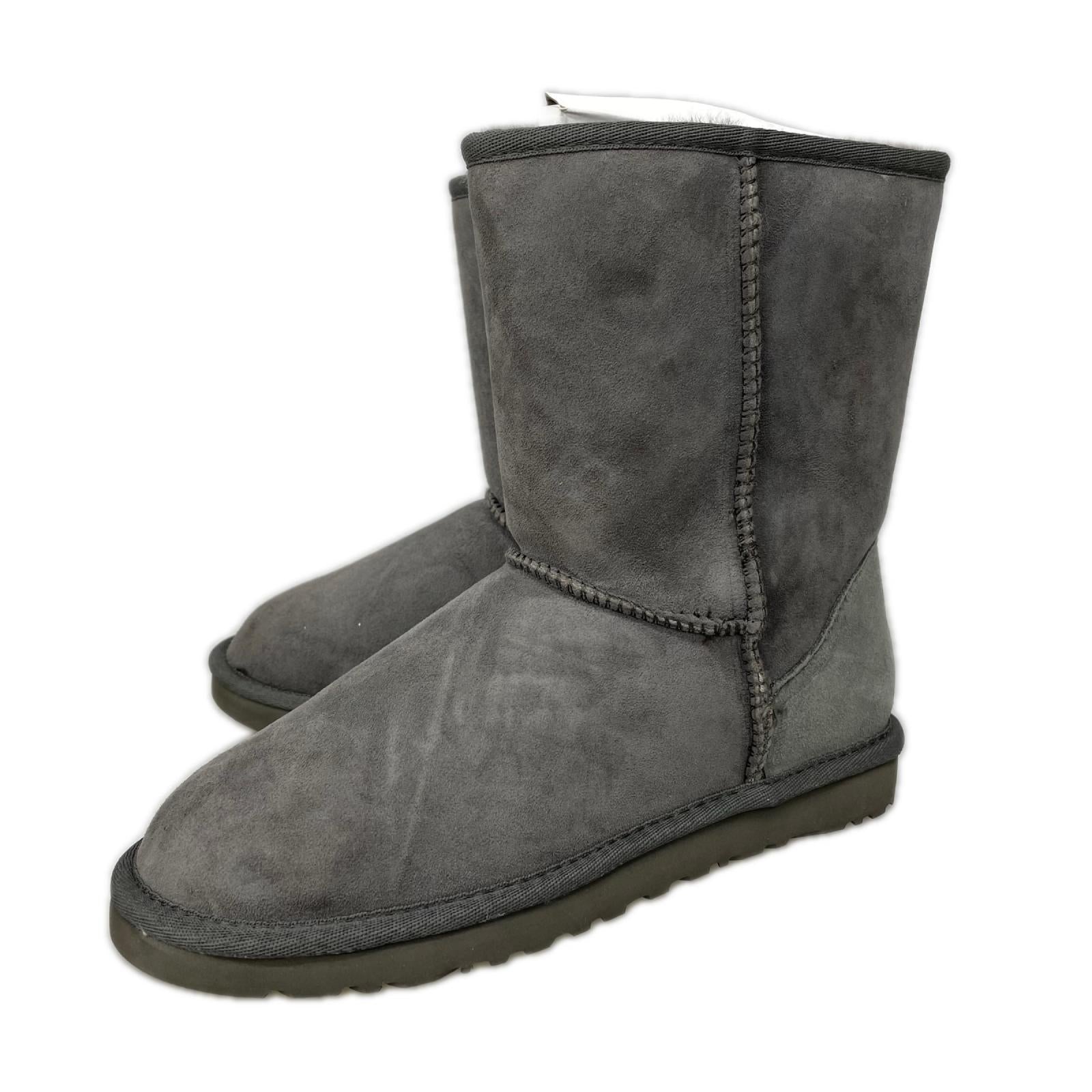 ブーツ UGG W CLASSIC SHORT 5825 W 25cm (US7 UK6 1/2 EU40) グレー