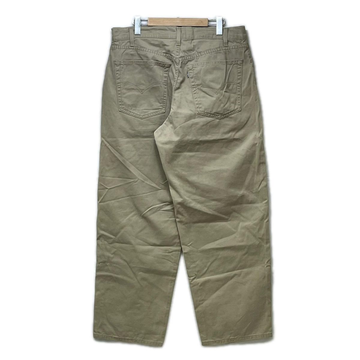 パンツ Levi's SILVER TAB USA製 BAGGY ﾊﾞｷﾞｰﾁﾉﾊﾟﾝ W34L30 ﾍﾞｰｼﾞｭ