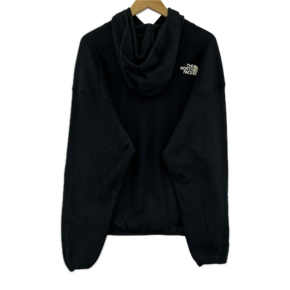 パーカー WAFFLE HOOD PULLOVER BLK M M ブラック
