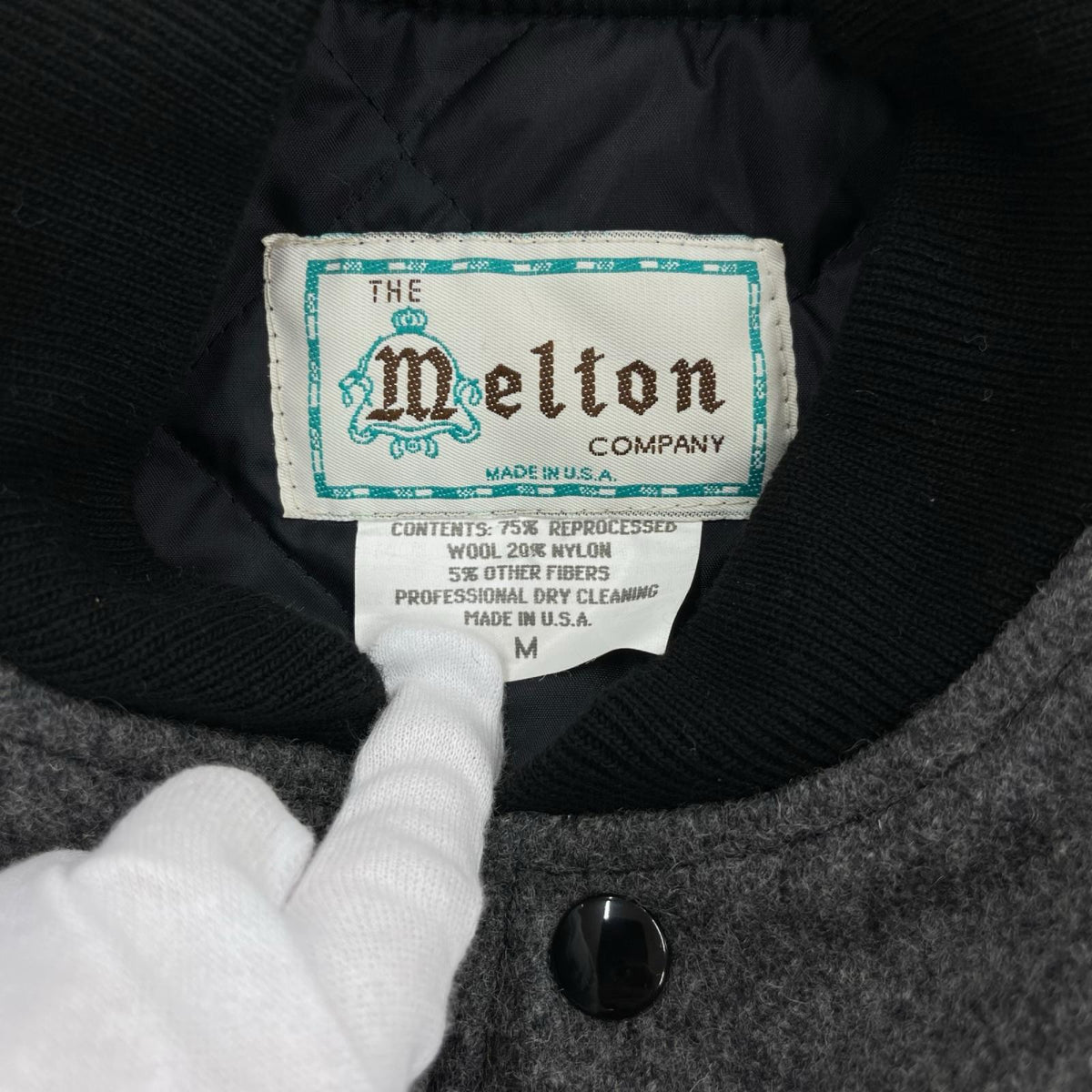 ジャケット USA製 MELTON ｽﾀｼﾞｬﾝ M