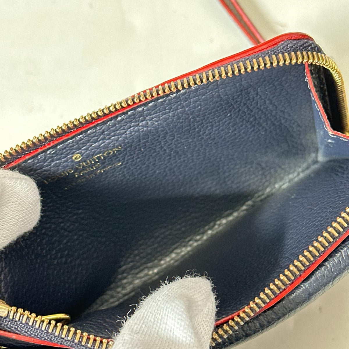 LV ポルト カルト･レクト ヴェルソ 紺 M69420