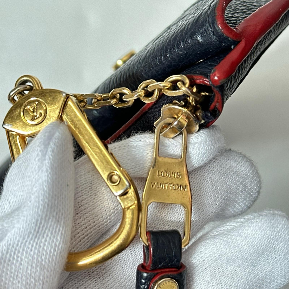 LV ポルト カルト･レクト ヴェルソ 紺 M69420
