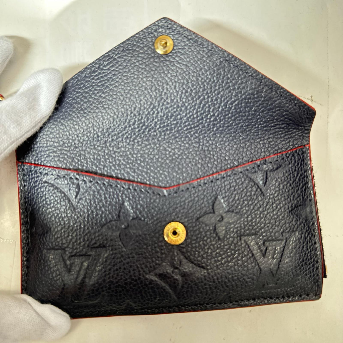 LV ポルト カルト･レクト ヴェルソ 紺 M69420