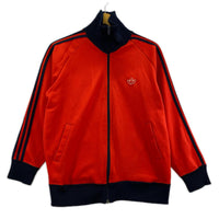 ジャケット 70s デサント w.germany トラックジャケット red L レッド