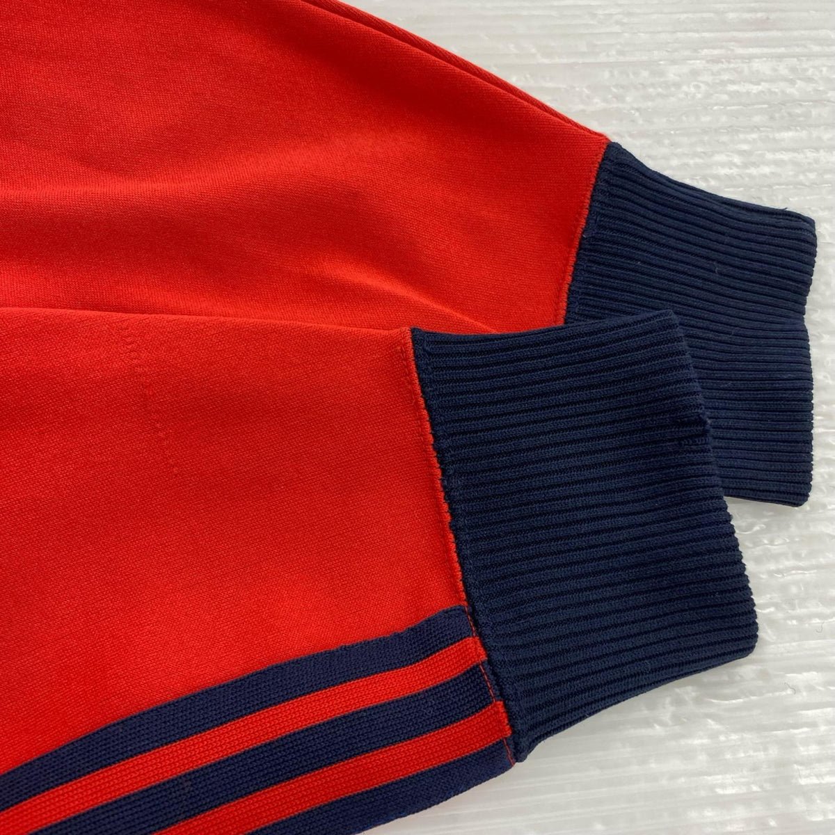 ジャケット 70s デサント w.germany トラックジャケット red L レッド