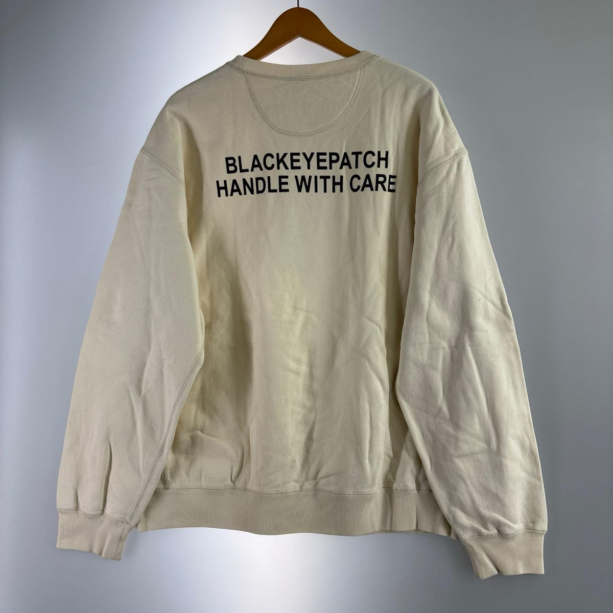 スウェット 取扱注意 生成り (XL) ホワイト