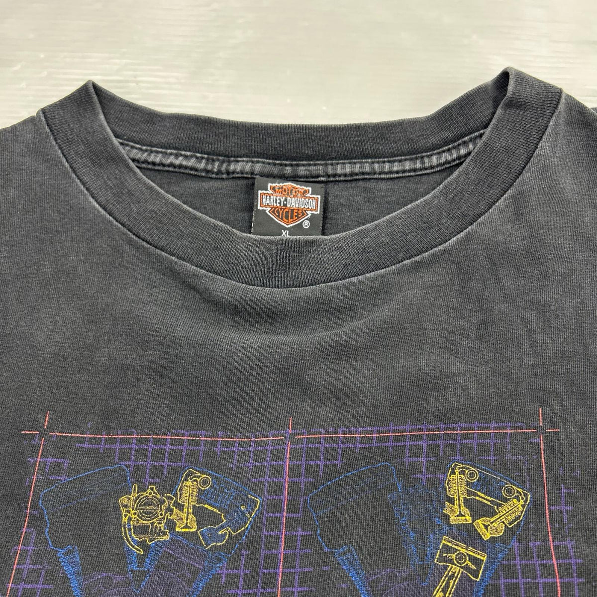 半袖Ｔシャツ 90s USA製 DAYTONA BIKE WEEK 1999 黒 (XL) ブラック
