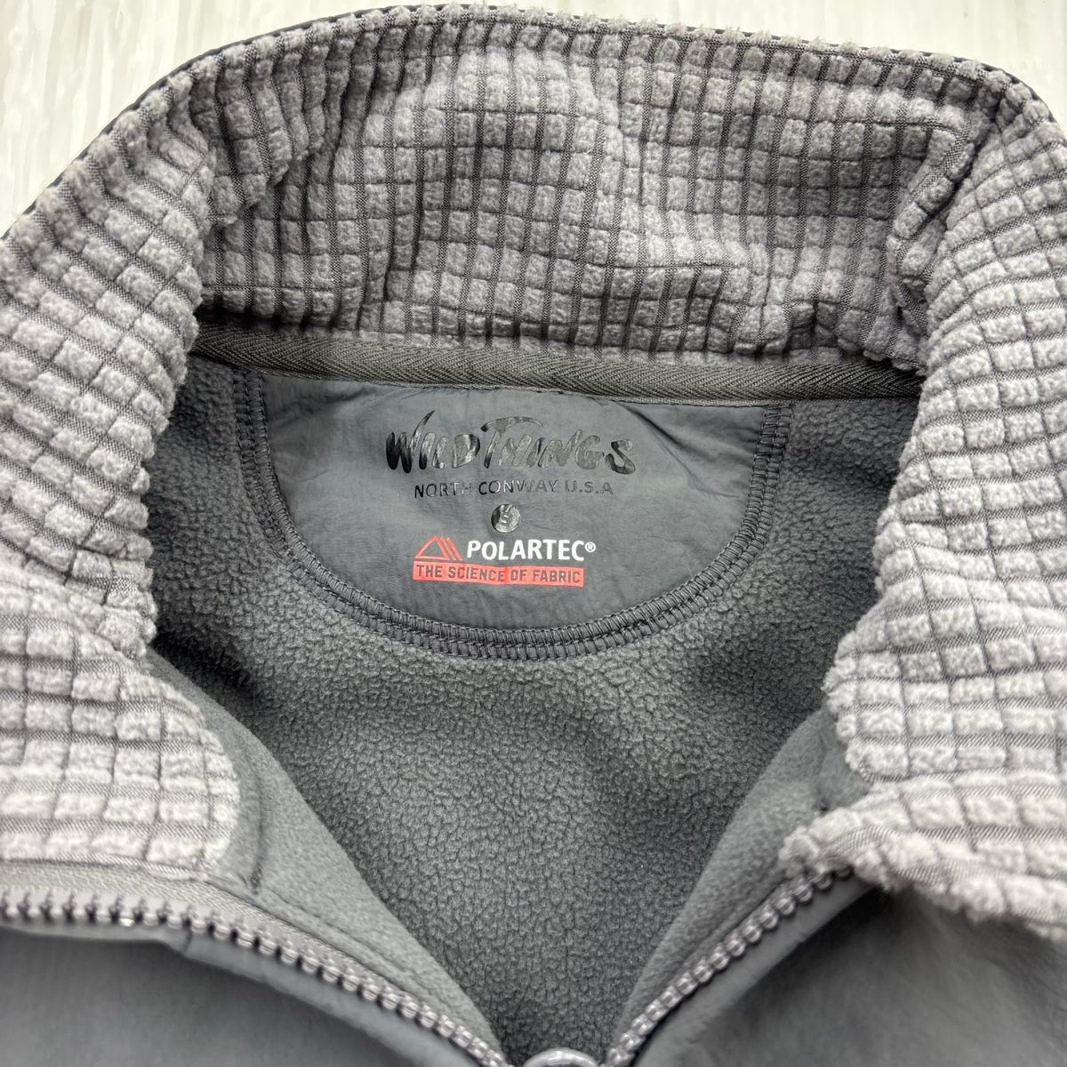 ジャケット WILDTHINGS POLARTEC Wind Pro MIDDLE JACKET WT23110TJ ｸﾞﾚｰ (S) S グレー