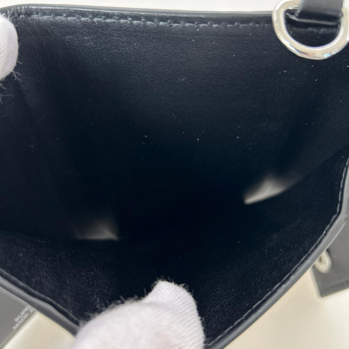 コンパクトウォレット chain wallet ブラック