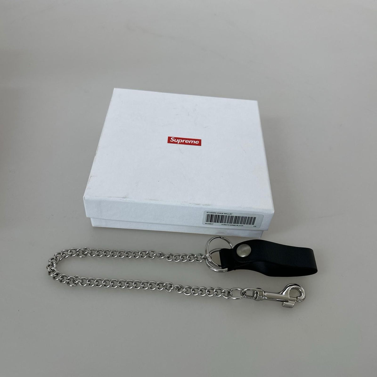 コンパクトウォレット chain wallet ブラック
