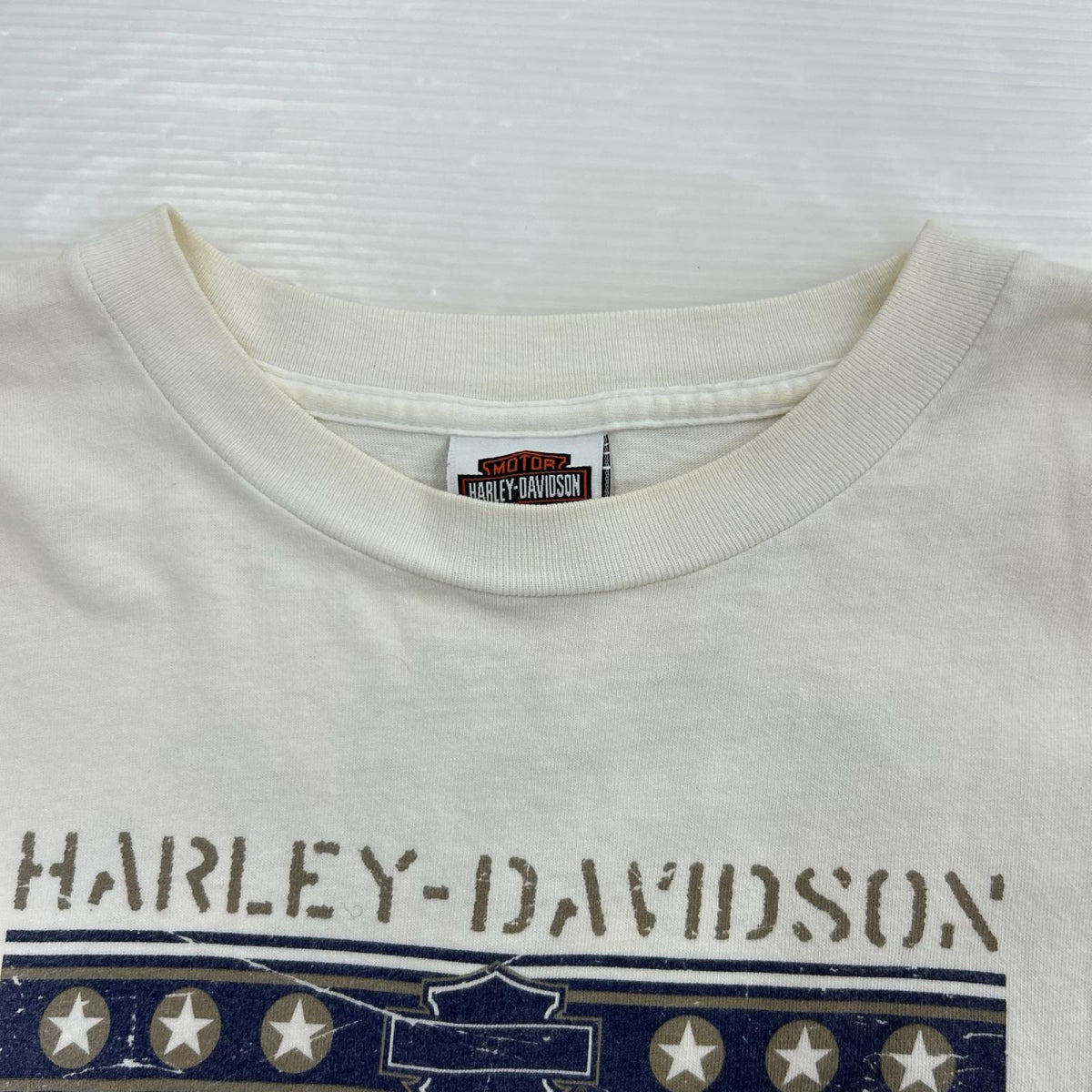 長袖Ｔシャツ USA製 LogoｽﾘｰﾌﾞL/S L ホワイト
