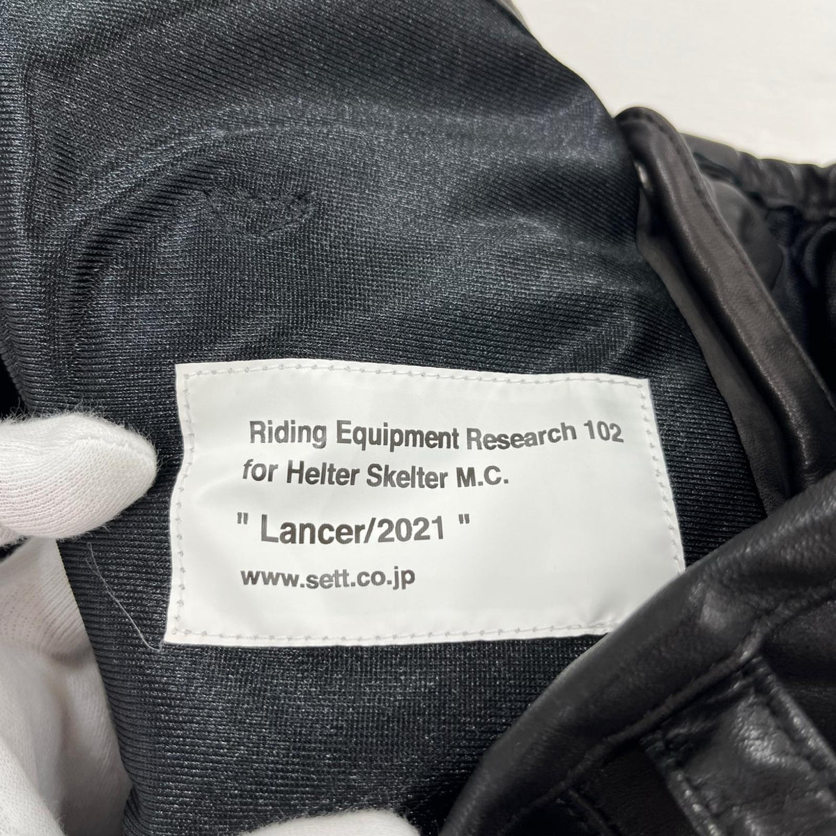 パンツ helter skelter R.E.R Lancer ﾚｻﾞｰﾗｲﾃﾞｨﾝｸﾞﾊﾟﾝﾂ L ブラック
