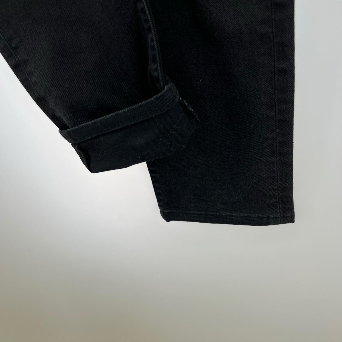 デニムパンツ 16aw クリス期 デストロイ加工 デニムパンツ BLK 30 W33 30 ブラック