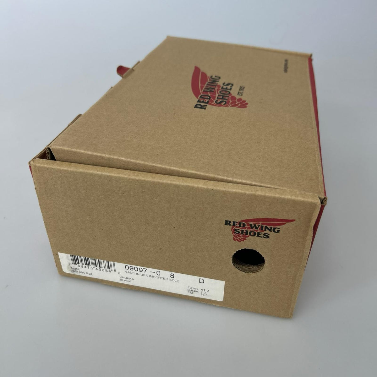ブーツ 9097 ｷｬﾊﾞﾘｰﾁｬｯｶﾌﾞｰﾂ 26.0cm 26cm (US8 UK7 1/2 EU42) ブラック