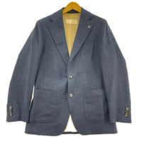 テーラードジャケット LARDINI ｶｼﾐﾔ ﾃｰﾗｰﾄﾞｼﾞｬｹｯﾄ 44 ネイビー