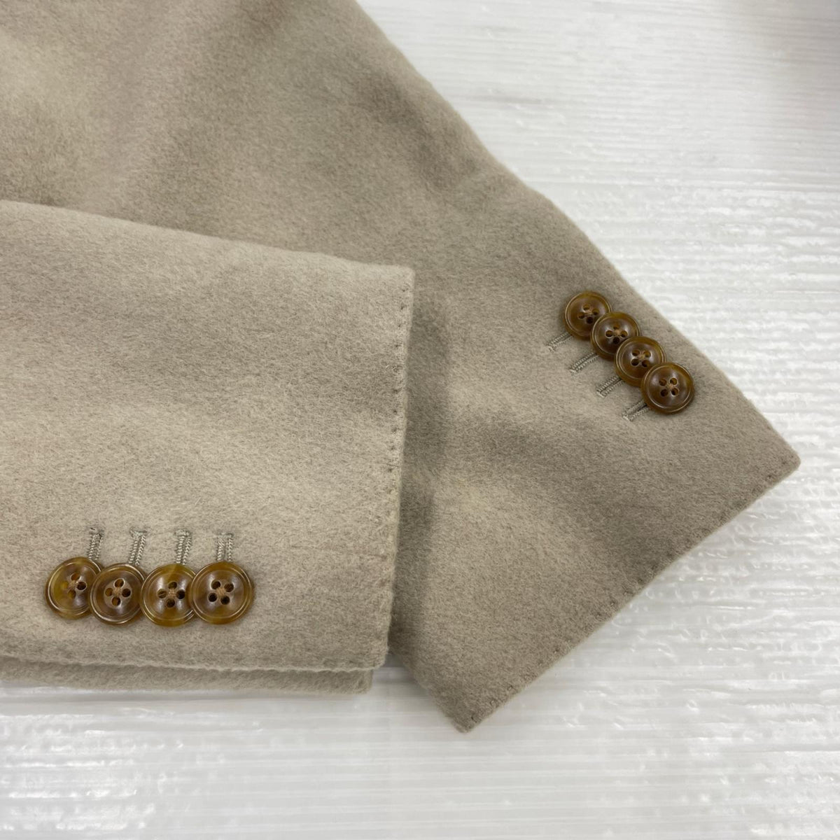 その他アウター LARDINI ｶｼﾐﾔ ﾁｪｽﾀｰｺｰﾄ 44 ベージュ