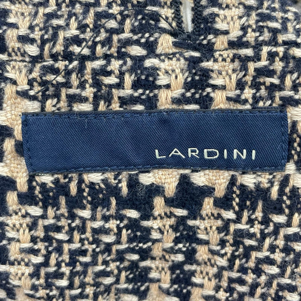 テーラードジャケット LARDINI ﾁｪｯｸ ﾃｰﾗｰﾄﾞｼﾞｬｹｯﾄ 42