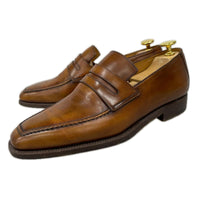 シューズ BERLUTI 348 ｱﾝﾃﾞｨ ｶｰﾌ ﾊﾟﾃｨｰﾇ ブラウン