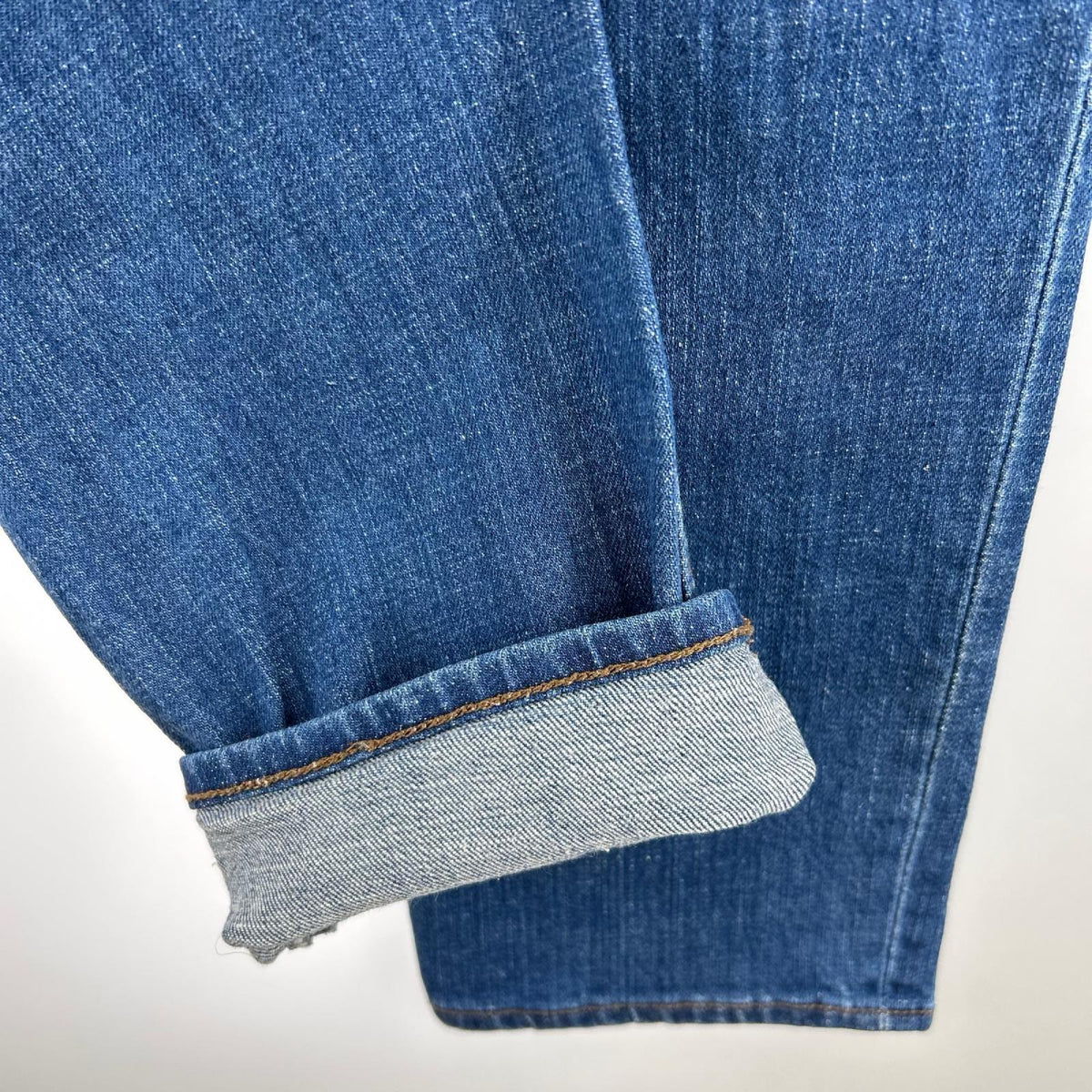 デニムパンツ Damage Skinny Jeans 青 (M) M ブルー