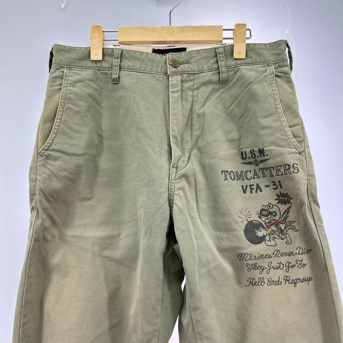 パンツ CHINO CLOTH TROUSER ｶｰｷ (M) M カーキ