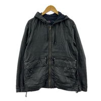 パーカー DIESEL ｺｰﾃｨﾝｸﾞﾊﾟｰｶｰ S ブラック