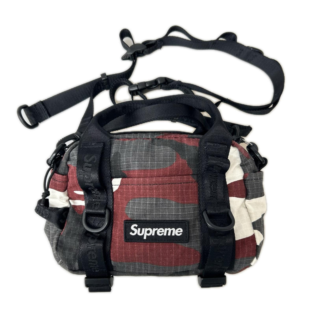 ショルダーバッグ Supreme 26SS Supreme Mini Duffle Bag Red Camo マルチカラー