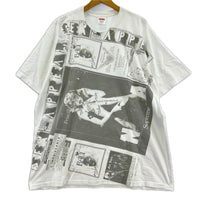 半袖Ｔシャツ 24SS Collage Tee 総柄 白 (XL) ホワイト
