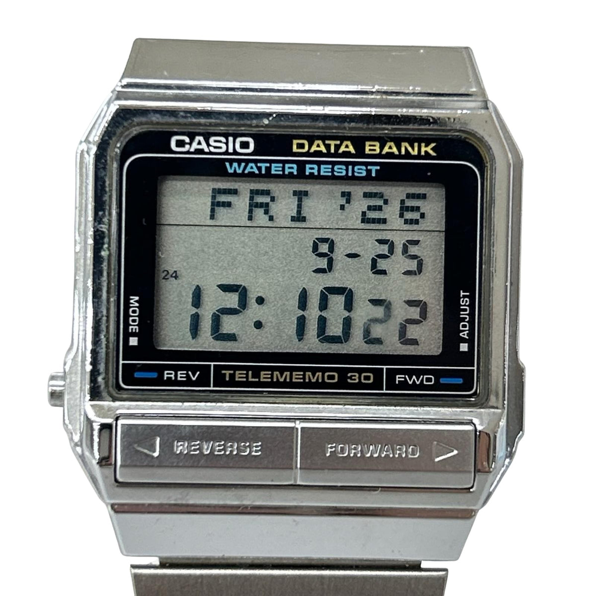 腕時計 DB-310 DATA BANK ブラック