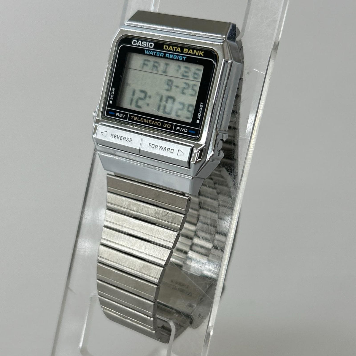 腕時計 DB-310 DATA BANK ブラック