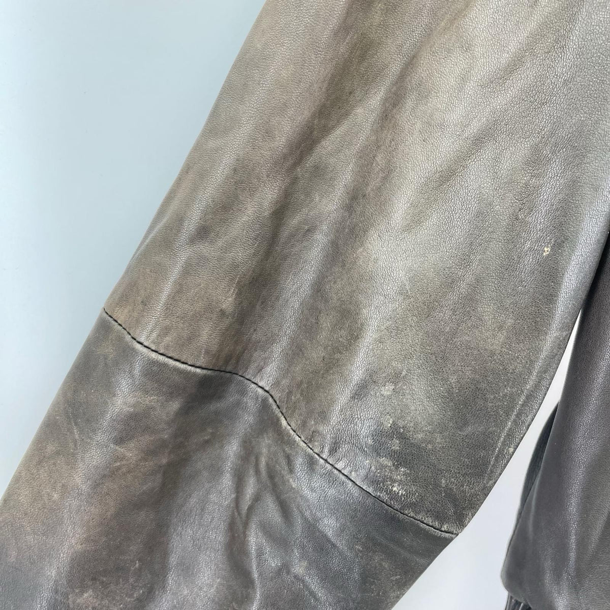 レザージャケット Zegna ﾚｻﾞｰﾌﾞﾙｿﾞﾝ S ブラウン
