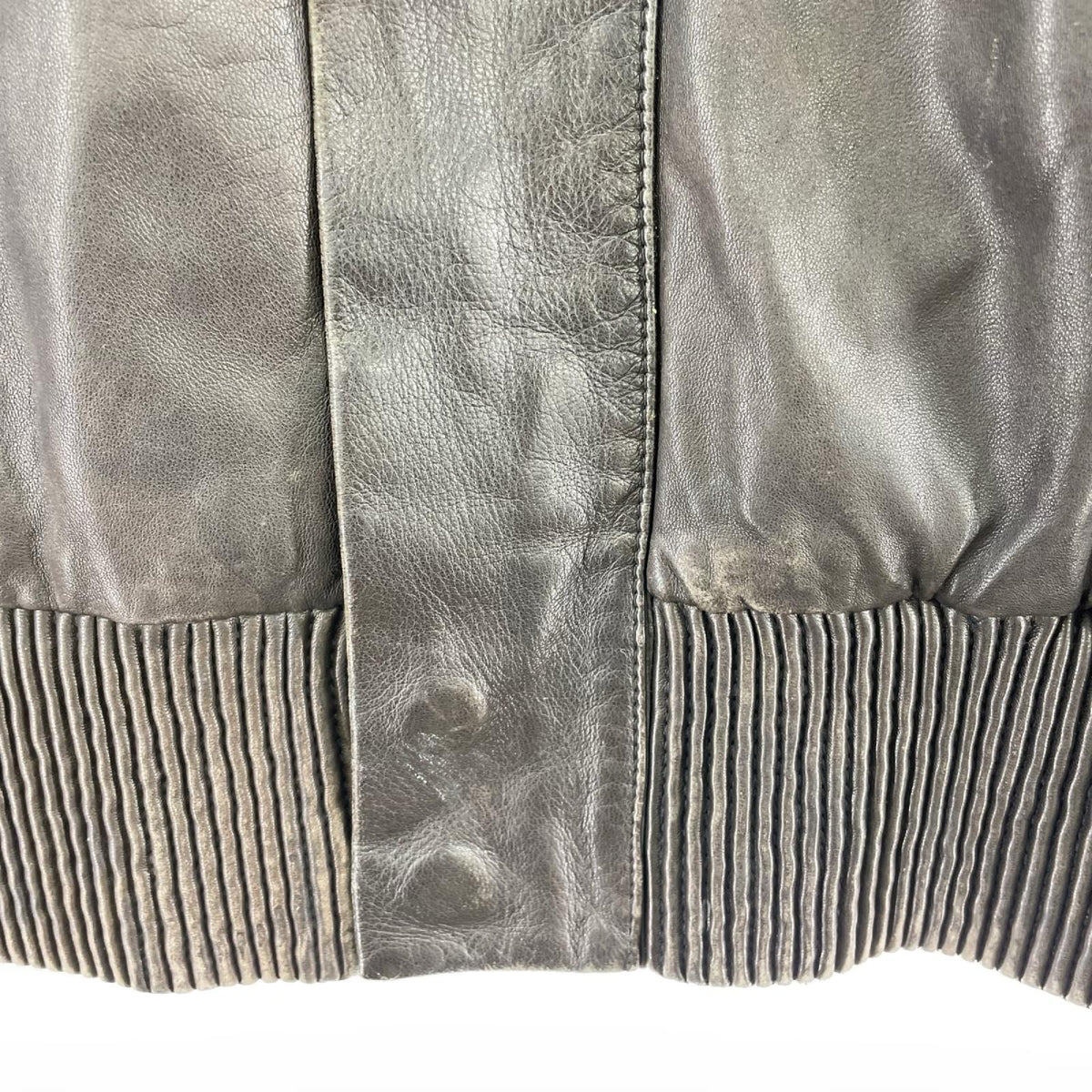 レザージャケット Zegna ﾚｻﾞｰﾌﾞﾙｿﾞﾝ S ブラウン