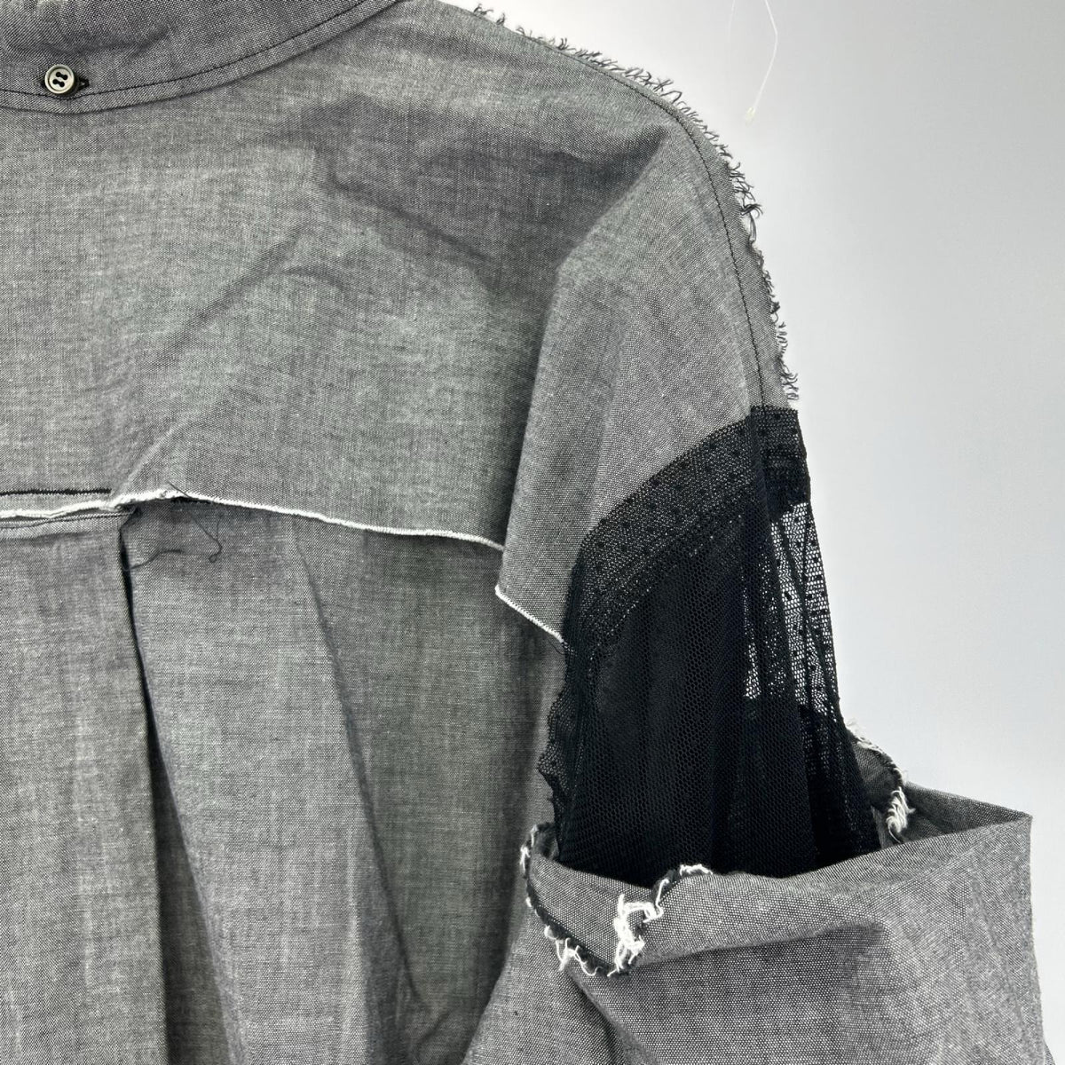 長袖シャツ GRY グレー