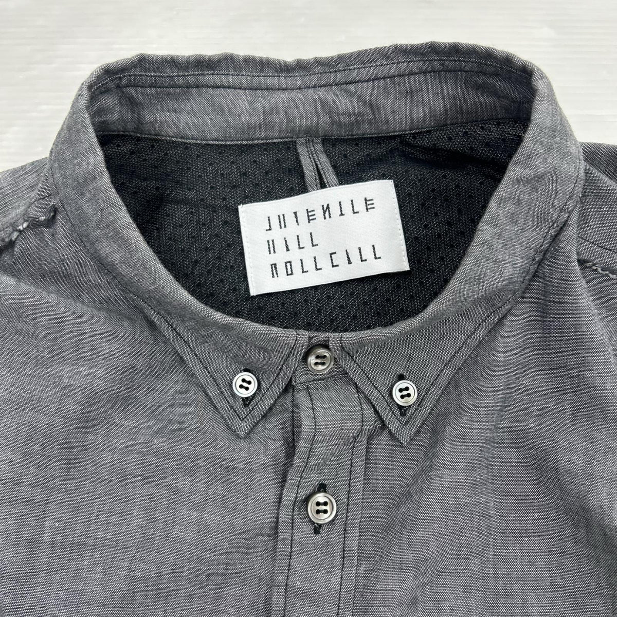 長袖シャツ GRY グレー