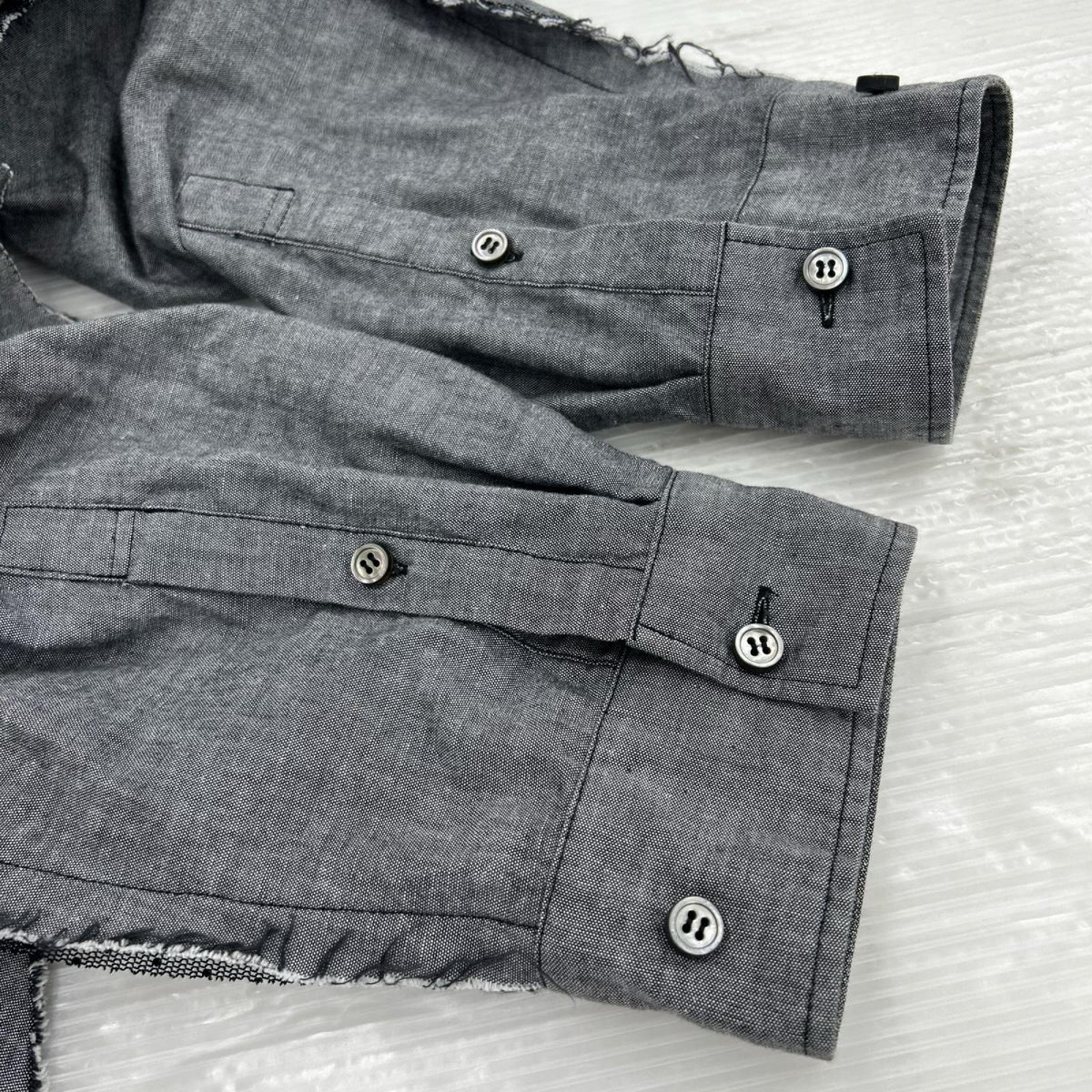 長袖シャツ GRY グレー