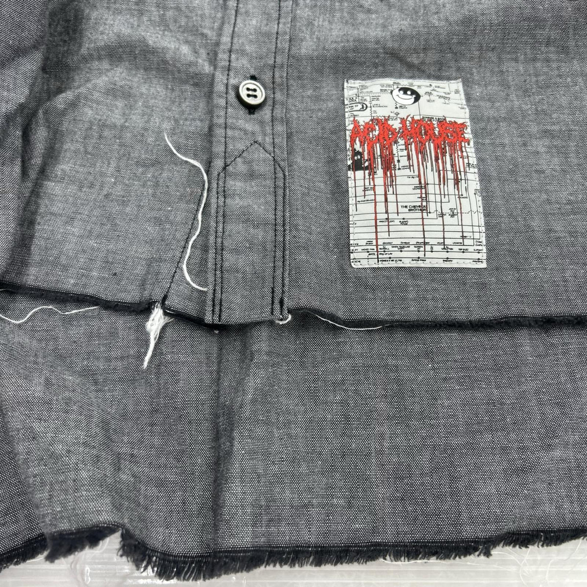 長袖シャツ GRY グレー