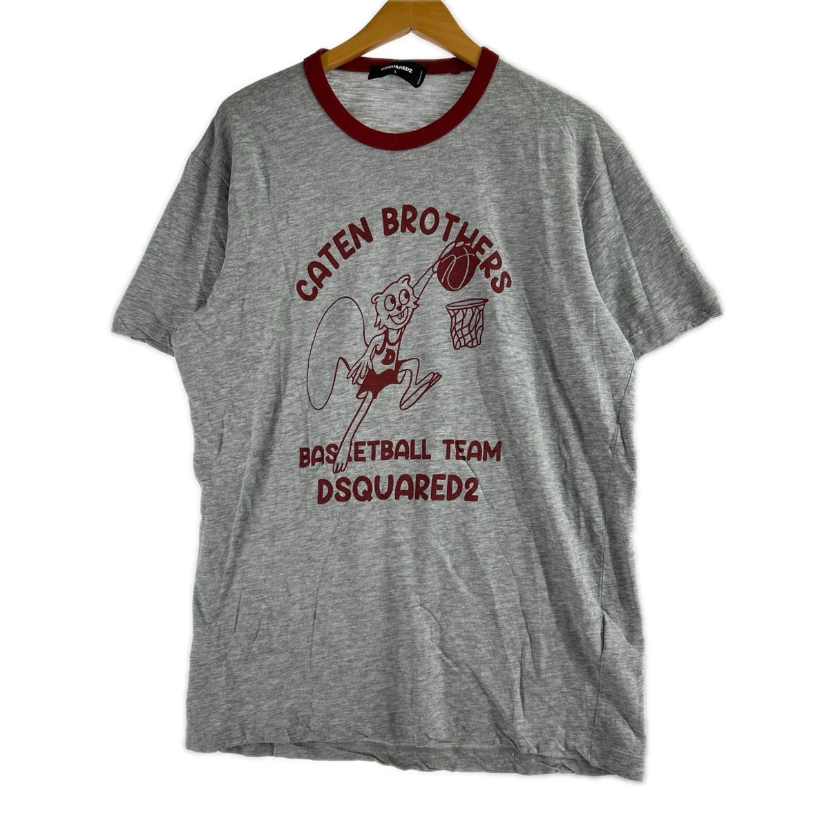 半袖Ｔシャツ Basketball Team Cool fit ﾘﾝｶﾞｰTee L グレー