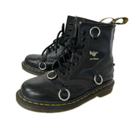 ブーツ RAF SIMONS 8EYE BOOT ブラック
