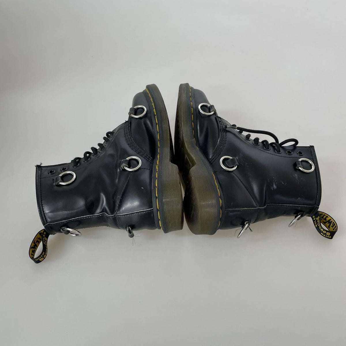 ブーツ RAF SIMONS 8EYE BOOT ブラック
