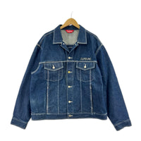 デニムジャケット × SMURFS 20AW Denim Trucker Jacket L L ブルー