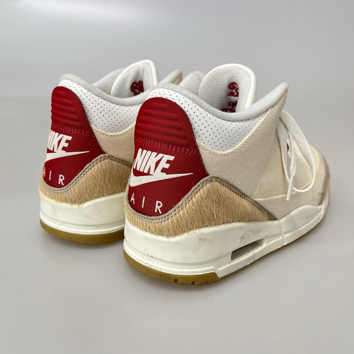 スニーカー ×LEVI'S AIR JORDAN 3 RETRO ECRU DENIM 27.5cm (US9 1/2 UK9 EU45)