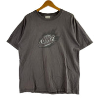 半袖Ｔシャツ NIKE 00s ｽｳｫｯｼｭ ﾛｺﾞ S/STee ｸﾞﾚｰ (M) M グレー