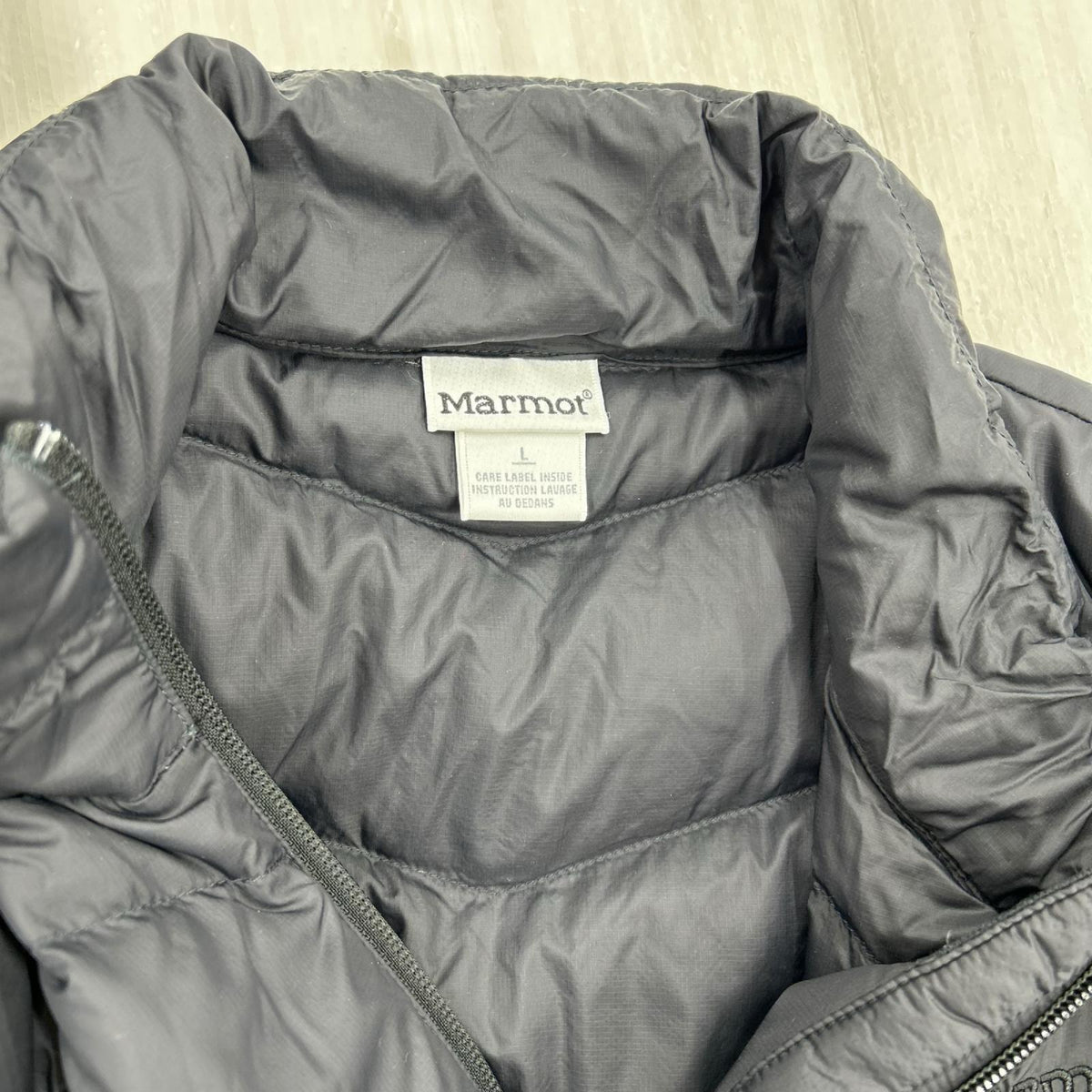 ダウンジャケット 750FP Able Down Jacket 黒 L L ブラック